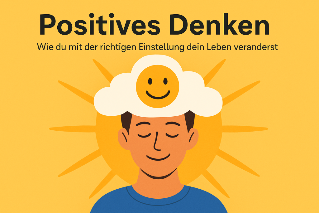 Positives Denken: Wie du mit der richtigen Einstellung dein Leben veränderst 1 ChatGPT Image Aug ,