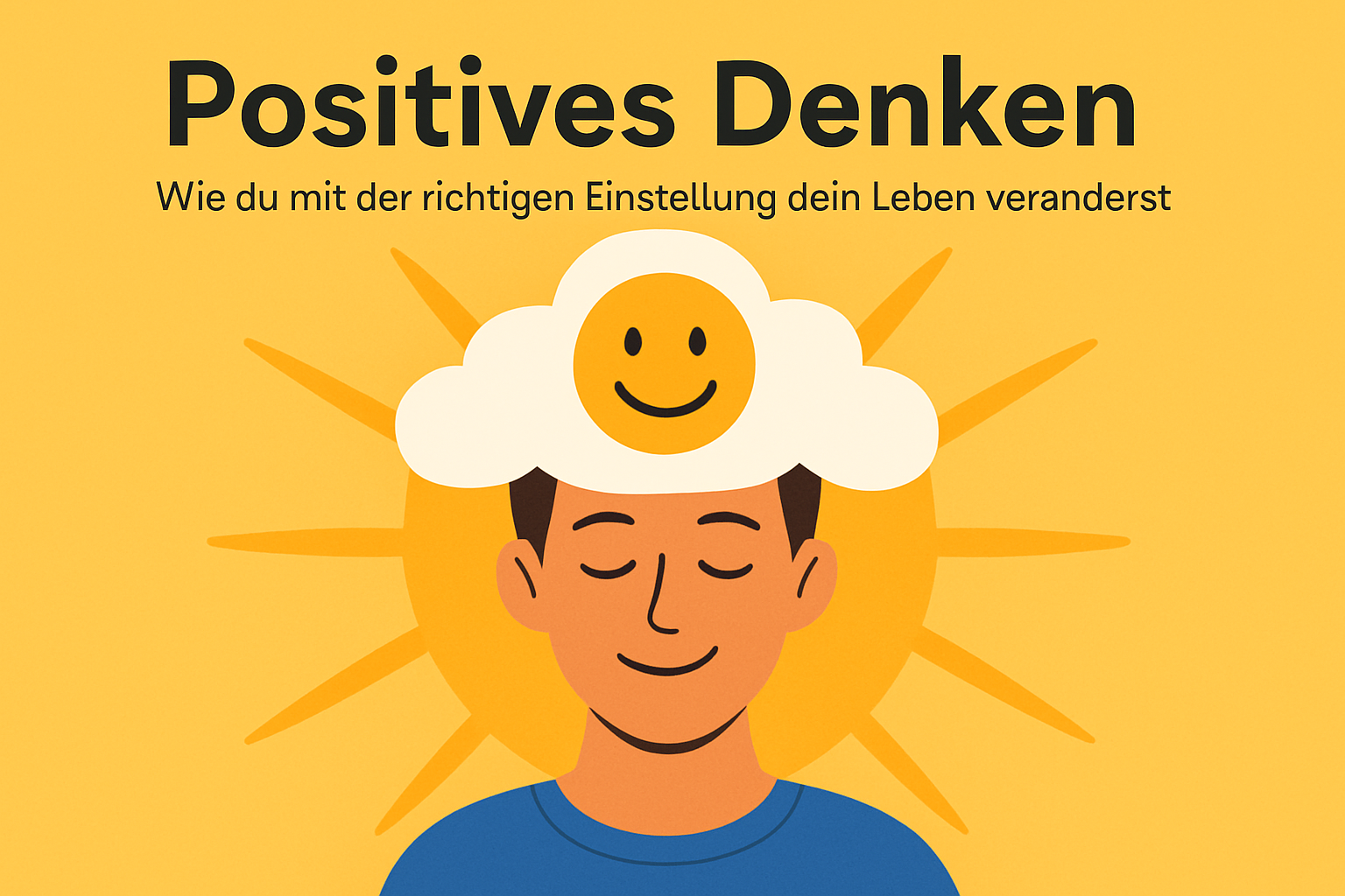 Positives Denken: Wie du mit der richtigen Einstellung dein Leben veränderst