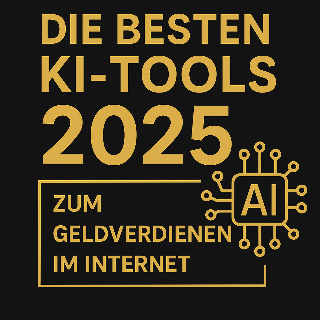 Die besten KI Tools 2025 zum Geldverdienen im Internet