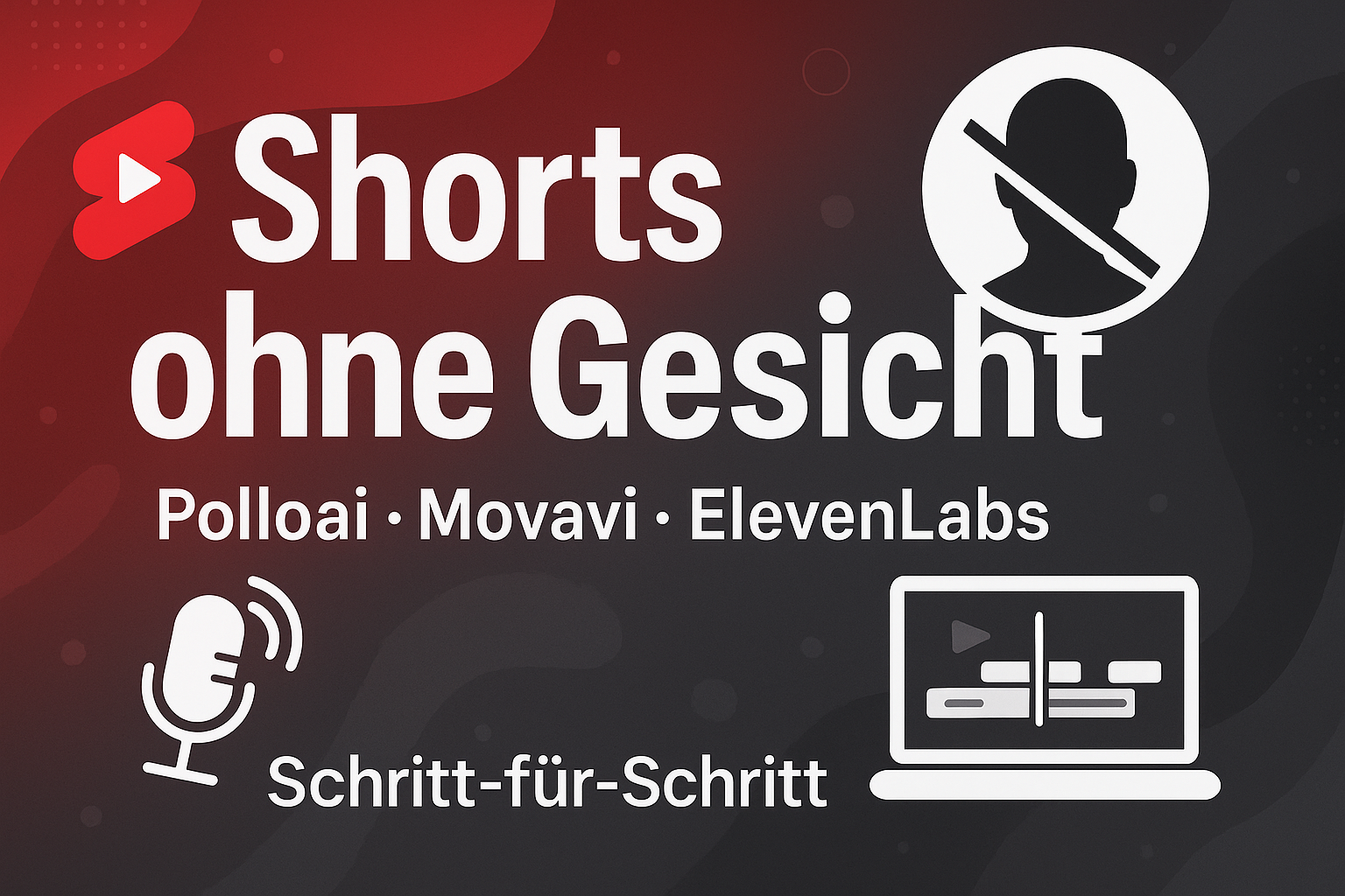 YouTube Shorts erstellen ohne Gesicht – So geht’s mit Polloai, Movavi & ElevenLabs